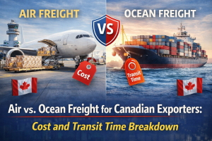 Air vs. Ocean Freight for Canadian Exporters