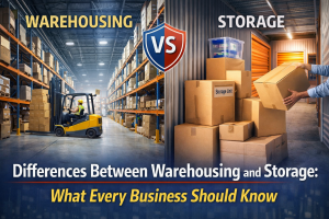 Differences Between Warehousing and Storage