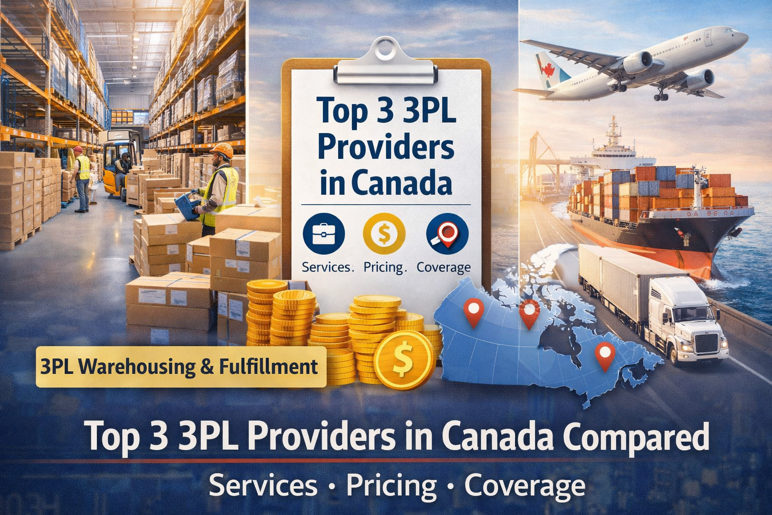 Top 3 3PL Providers in Canada