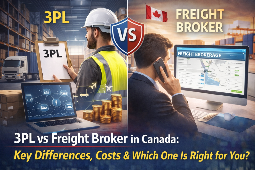 3PL vs Freight Broker in Canada