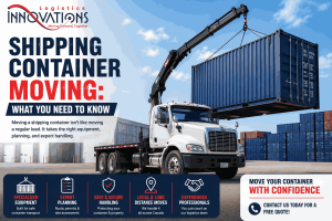 shipping container moving