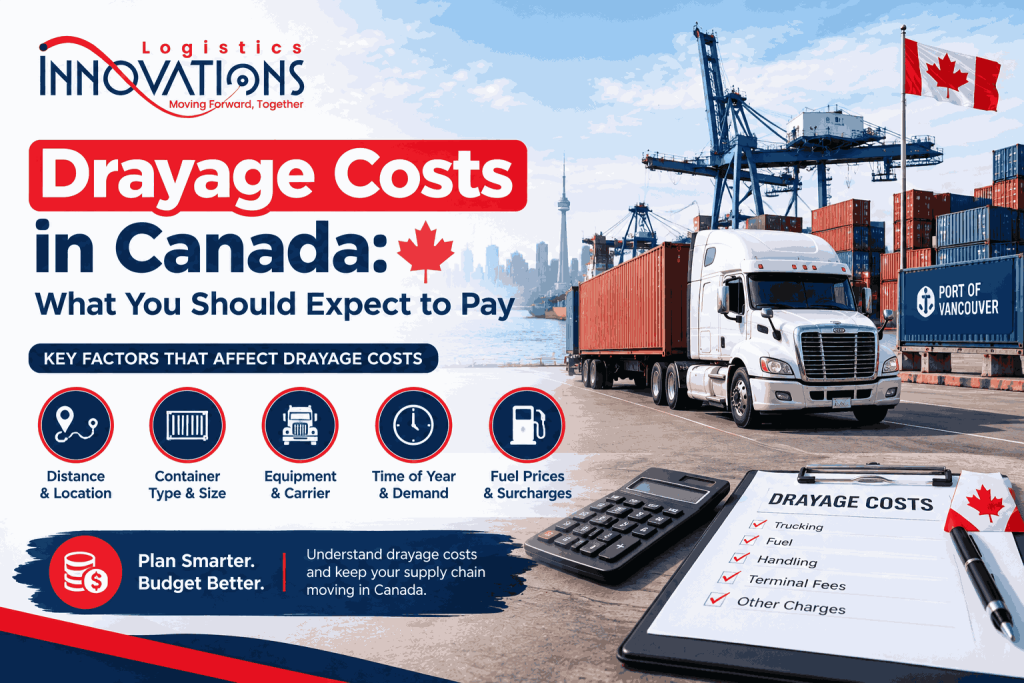 drayage cost in canada